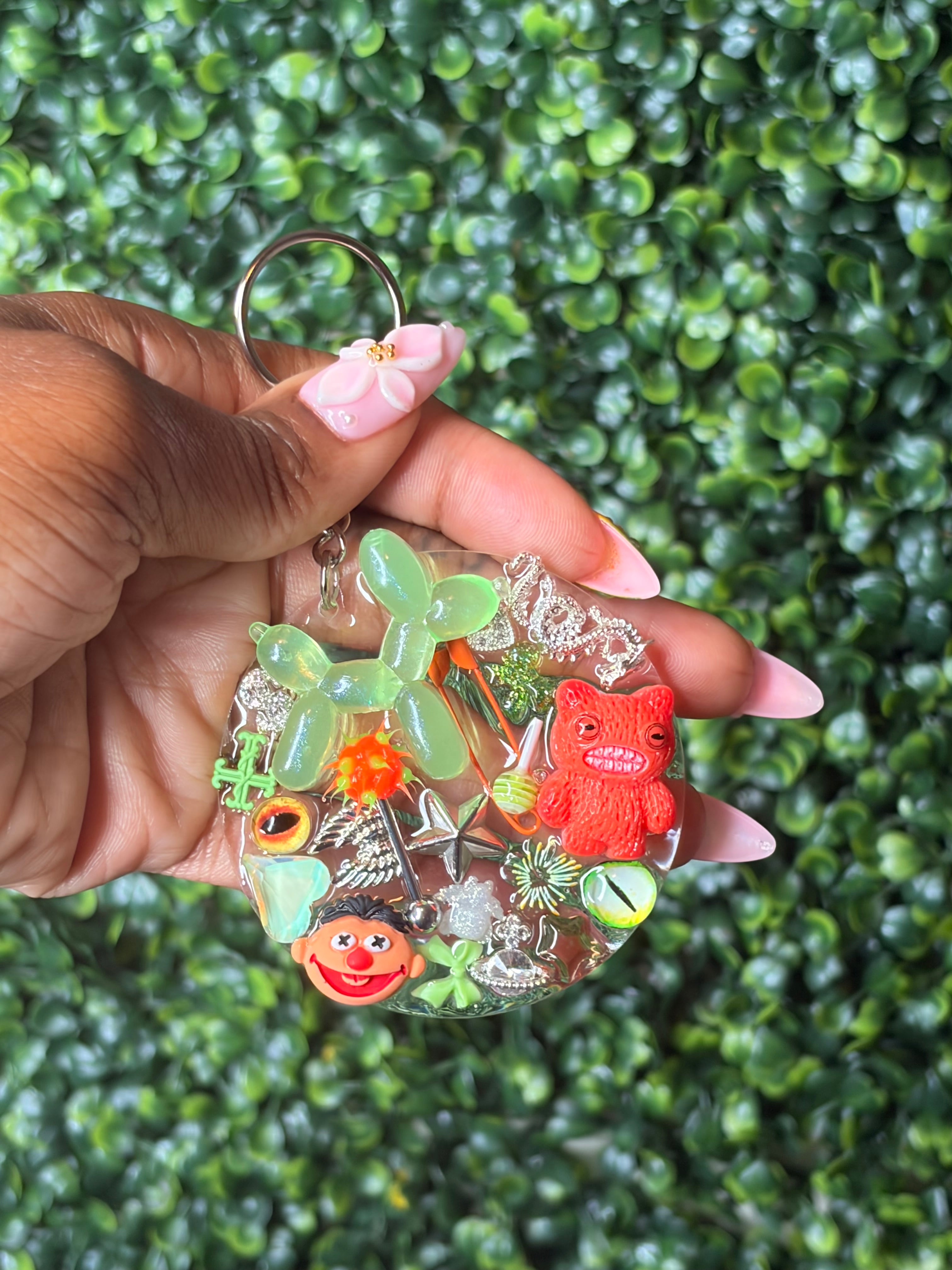 Clear Junky Keychain