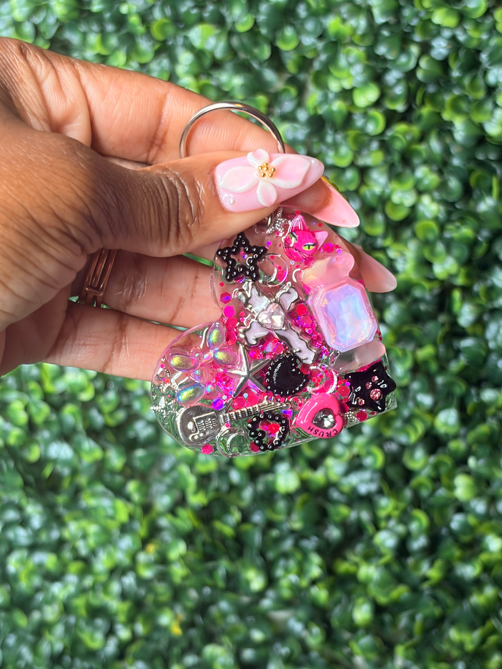 Clear Junky Keychain