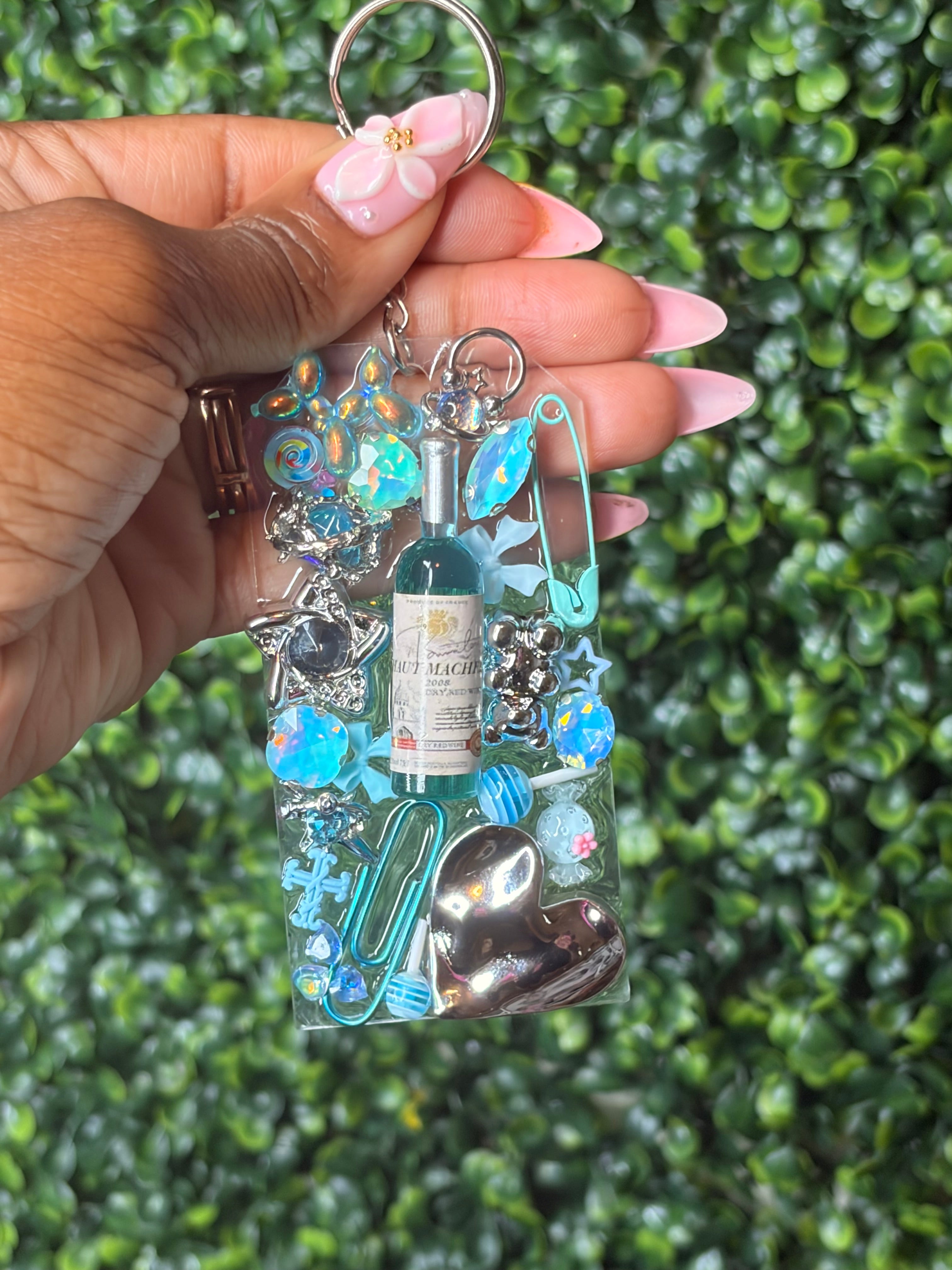 Clear Junky Keychain
