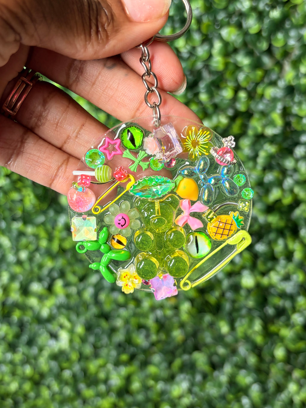 Clear Junky Keychain