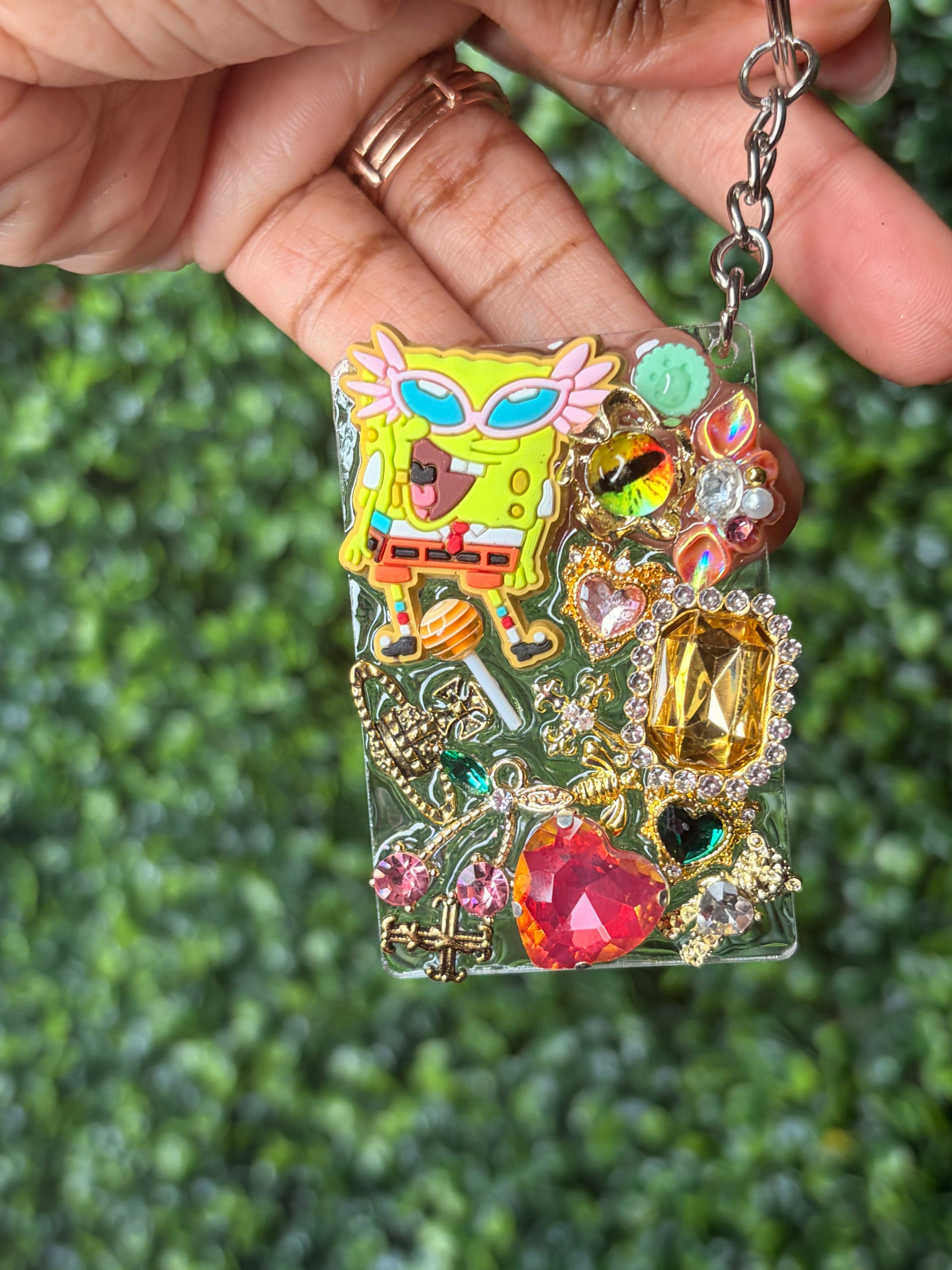 Clear Junky Keychain