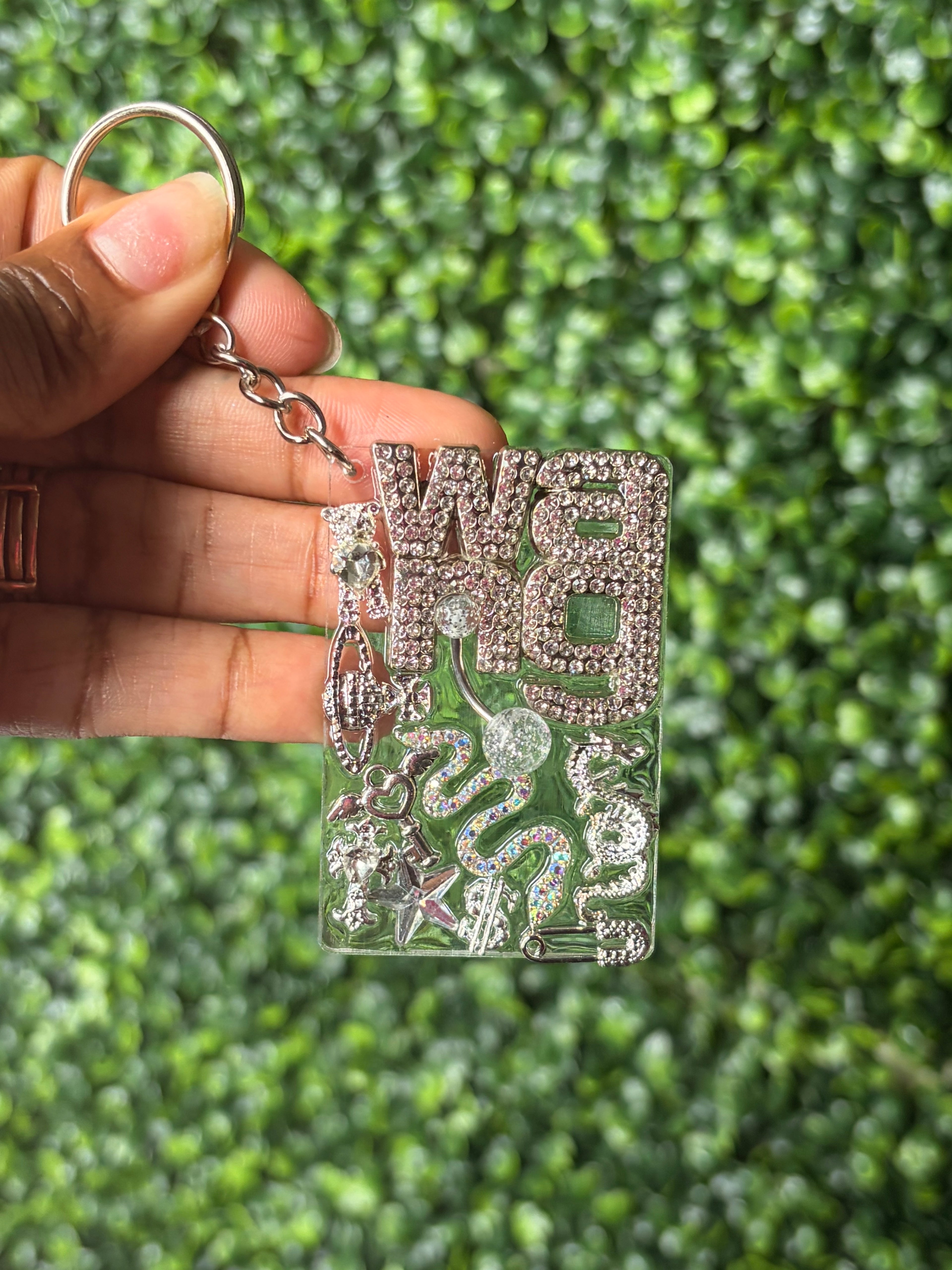 Clear Junky Keychain